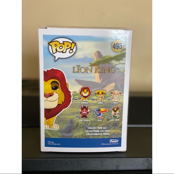 Pop! Disney - Mufasa - Flocked - 495 - Lion King - Picture 2 of 4